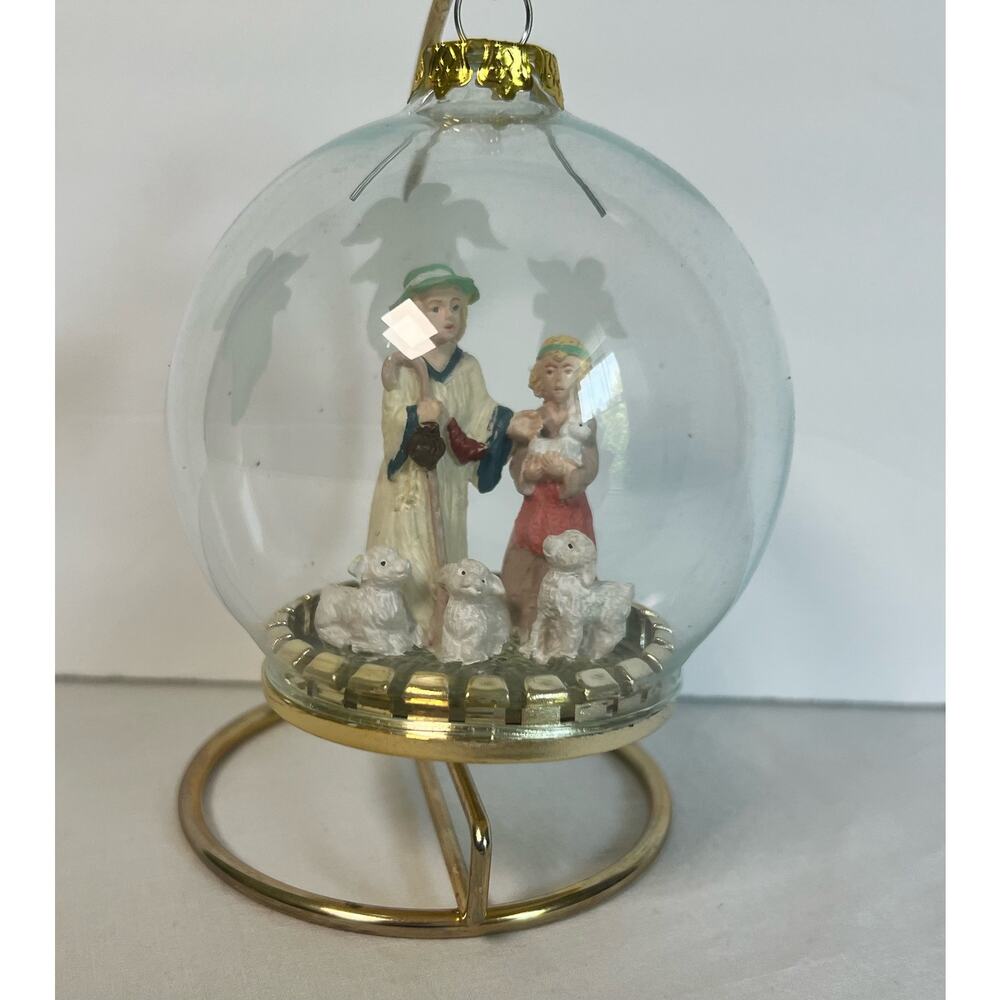 House of Lloyd Christmas Around the Work Shepherd‎ Ornament Stand 1995